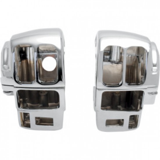 DRAG SPECIALTIES SWITCH HOUSING - CRUISE - CHROME # 0616-0091 DRAG SPECIALTIES SWITCH HOUSING - CRUISE - CHROME # 0616-0091