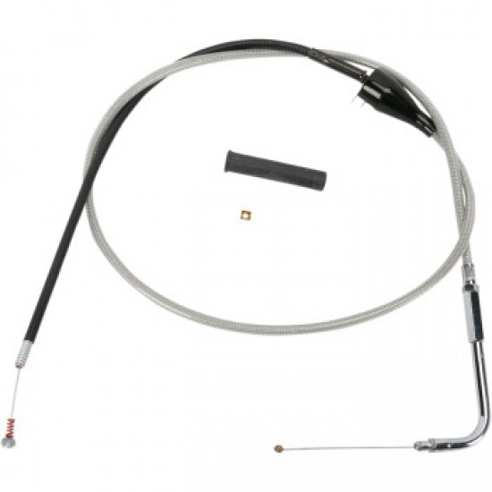 DRAG SPECIALTIES IDLE CABLE - CRUISE - 48 - BRAIDED # 0651-0175 DRAG SPECIALTIES IDLE CABLE - CRUISE - 48 - BRAIDED # 0651-0175