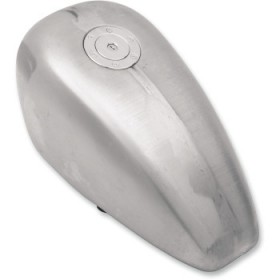 DRAG SPECIALTIES GAS TANK WITH CHROME AERO-STYLE GAS CAP - 3.3 GALLONS - SPORTSTER # 0701-0437