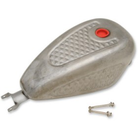 DRAG SPECIALTIES CUSTOM GAS TANK - DIAMOND - 3 GALLONS - SPORTSTER # 0701-0836