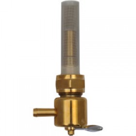 DRAG SPECIALTIES FUEL PETCOCK - REAR FACING - BRONZE # 0705-0311
