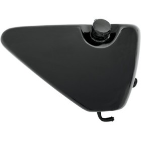 DRAG SPECIALTIES OIL TANK - GLOSS BLACK - SPORTSTER # 0710-0163