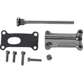 DRAG SPECIALTIES ENGINE OIL SPOUT KIT - CHROME - 99-01 TOURING # 0710-0254