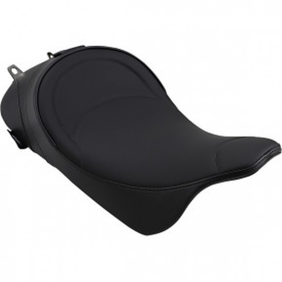 DRAG SPECIALTIES SOLO SEAT - MILD STITCHED - DRIVER BACKREST - FL 08-23 # 0801-0886