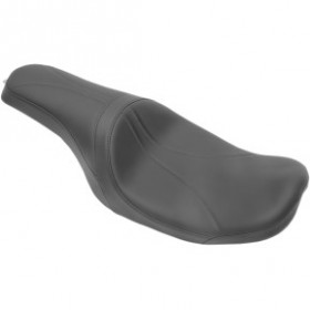DRAG SPECIALTIES PREDATOR SEAT - MILD STITCHED - YAFFE RAZOR GAS TANK - FL 10-23 # 0801-0974