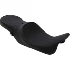DRAG SPECIALTIES LOW TOURING SEAT - DOUBLE DIAMOND - DRIVERS BACKREST - FL 08-23 # 0801-1008