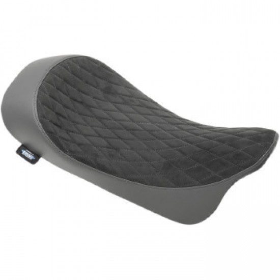 DRAG SPECIALTIES SOLO SEAT - FAUX SUEDE - DIAMOND - FL 08-23 # 0801-1039 DRAG SPECIALTIES SOLO SEAT - FAUX SUEDE - DIAMOND - FL 08-23 # 0801-1039
