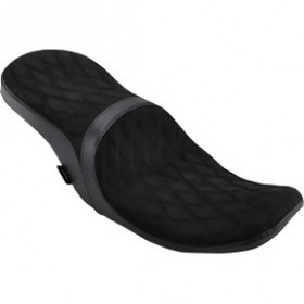 DRAG SPECIALTIES LOW TOURING SEAT - DIAMOND - RAZORBACK TANKS - FL 10-23 # 0801-1076