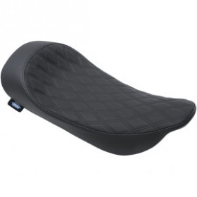 DRAG SPECIALTIES LOW SOLO SEAT - DOUBLE DIAMOND - FLHR/FLHX 99-07 # 0801-1155