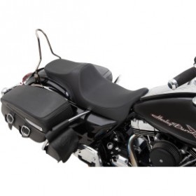 DRAG SPECIALTIES PREDATOR III 2-UP SEAT - SMOOTH - FL 08-23 # 0801-1303