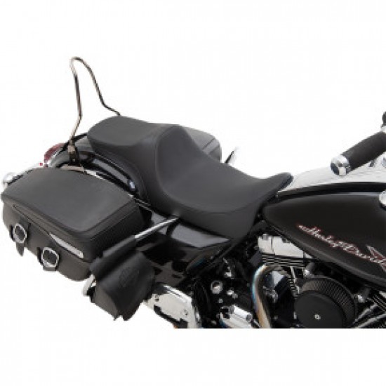DRAG SPECIALTIES PREDATOR III 2-UP SEAT - SMOOTH - FL 08-23 # 0801-1303