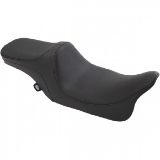 DRAG SPECIALTIES PREDATOR III 2-UP SEAT - SMOOTH - BLACK - FL 99-07 # 0801-1307 DRAG SPECIALTIES PREDATOR III 2-UP SEAT - SMOOTH - BLACK - FL 99-07 # 0801-1307
