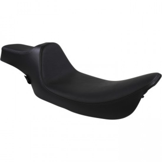 DRAG SPECIALTIES EXTENDED REACH PREDATOR III SEAT - SMOOTH - BLACK - FL 99-07 # 0801-1368 DRAG SPECIALTIES EXTENDED REACH PREDATOR III SEAT - SMOOTH - BLACK - FL 99-07 # 0801-1368