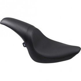 DRAG SPECIALTIES PREDATOR SEAT - BLACK - SMOOTH - FL/FX 06-17 # 0802-0392