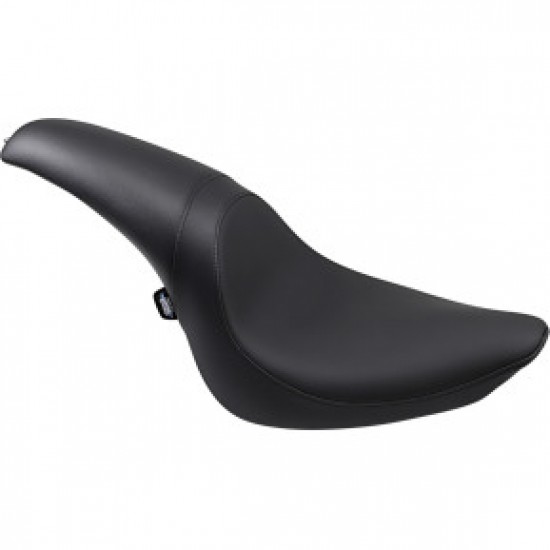 DRAG SPECIALTIES PREDATOR SEAT - BLACK - SMOOTH - FL/FX 06-17 # 0802-0392
