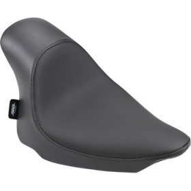 DRAG SPECIALTIES EZ-SOLO SEAT - SMOOTH - SOLAR-REFLECTIVE LEATHER - FLST 00-17 # 0802-0804