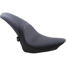 DRAG SPECIALTIES PREDATOR SEAT - BLACK - SMOOTH - FL/FX 00-17 # 0802-0924
