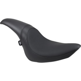 DRAG SPECIALTIES PREDATOR SEAT - BLACK - SMOOTH - FXST 06-17 # 0802-0926