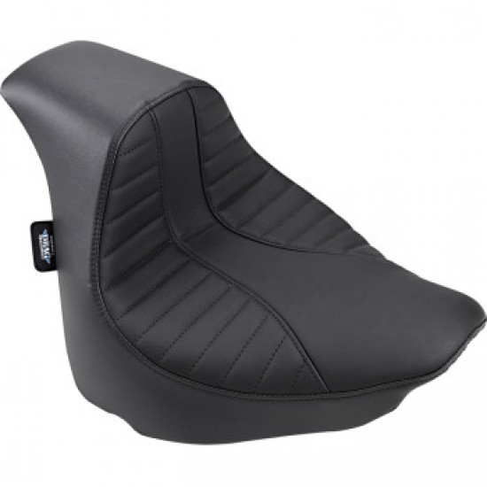 DRAG SPECIALTIES EZ-SOLO SEAT - SCORPION STITCH - VINYL - FXFB/S 18-22 # 0802-1128 DRAG SPECIALTIES EZ-SOLO SEAT - SCORPION STITCH - VINYL - FXFB/S 18-22 # 0802-1128