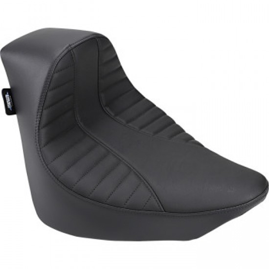 DRAG SPECIALTIES EZ-SOLO SEAT - SCORPION STITCH - VINYL - FL/FX 18-22 # 0802-1150 DRAG SPECIALTIES EZ-SOLO SEAT - SCORPION STITCH - VINYL - FL/FX 18-22 # 0802-1150
