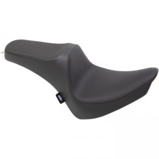 DRAG SPECIALTIES PREDATOR III SEAT - SMOOTH - BLACK - FX/FL 00-17 # 0802-1358 