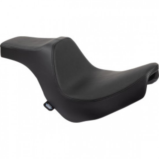 DRAG SPECIALTIES PREDATOR III SEAT - SMOOTH - BLACK - FL/FX 18-23 # 0802-1490 DRAG SPECIALTIES PREDATOR III SEAT - SMOOTH - BLACK - FL/FX 18-23 # 0802-1490