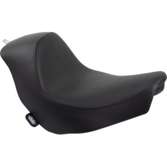 DRAG SPECIALTIES SOLO SEAT - BLACK - SMOOTH - FL/FX 18-23 # 0802-1512