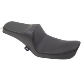 DRAG SPECIALTIES PREDATOR III SEAT - SMOOTH - BLACK - FXD 96-03 # 0803-0651