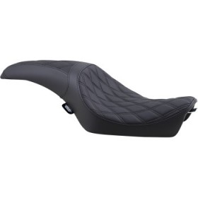 DRAG SPECIALTIES PREDATOR SEAT - DOUBLE DIAMOND - XL 10-22 # 0804-0603