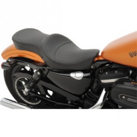 DRAG SPECIALTIES DOUBLE BUCKET SEAT - MILD STITCH - XL 10-22 # 0804-0604