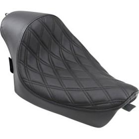 DRAG SPECIALTIES CAFE SOLO SEAT - DIAMOND - XL 10-22 # 0804-0674
