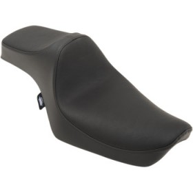 DRAG SPECIALTIES PREDATOR III SEAT - SMOOTH - BLACK - XL 82-03 # 0804-0731