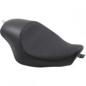 DRAG SPECIALTIES 3/4 SOLO SEAT - BLACK - SMOOTH - XL 04-22 # 0804-0743