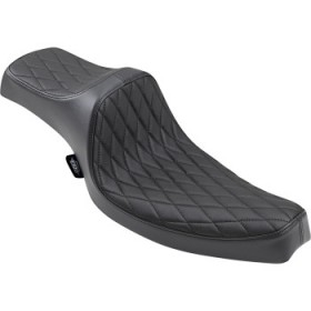 DRAG SPECIALTIES PREDATOR III SEAT - DIAMOND STICH W/ BLACK THREAD - XL 57-78 # 0804-0758