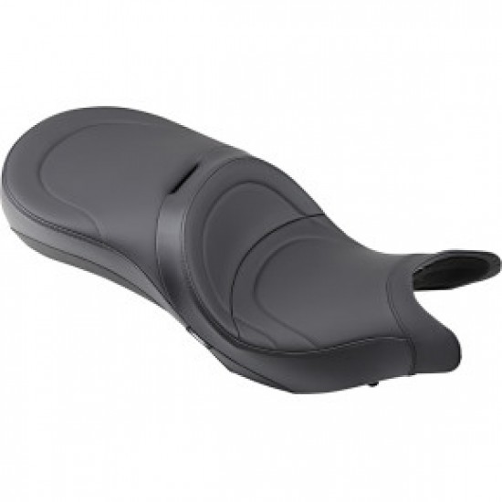 DRAG SPECIALTIES LOW-PROFILE TOURING SEAT - MILD STITCH - BLACK - VICTORY 10-15 # 0810-1540 DRAG SPECIALTIES LOW-PROFILE TOURING SEAT - MILD STITCH - BLACK - VICTORY 10-15 # 0810-1540