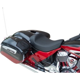 DRAG SPECIALTIES SOLO SEAT - SMOOTH - VINYL - 14-22 INDIAN # 0810-2265