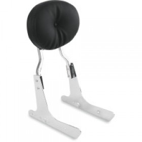 DRAG SPECIALTIES PILLOW OVAL SISSY BAR PAD - BLACK # 0822-0344