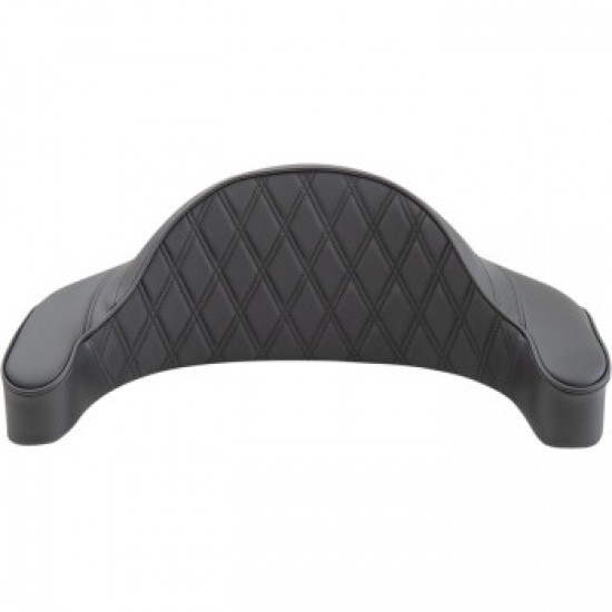 DRAG SPECIALTIES KING-PAK PAD - DOUBLE DIAMOND - BLACK THREAD # 0822-0435