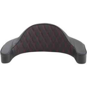 DRAG SPECIALTIES KING-PAK PAD - DOUBLE DIAMOND - RED THREAD # 0822-0437