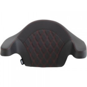 DRAG SPECIALTIES KING-PAK PAD - DOUBLE DIAMOND - RED THREAD # 0822-0439