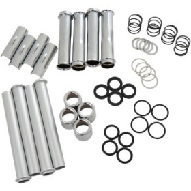 DRAG SPECIALTIES PUSHROD TUBE KIT - CHROME - XL # 0928-0039