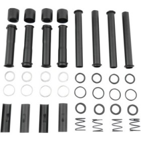 DRAG SPECIALTIES PUSHROD TUBE KIT - BLACK - XL # 0928-0042