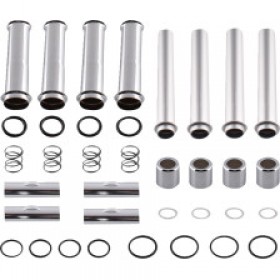 DRAG SPECIALTIES PUSHROD TUBE KIT - CHROME - M8 # 0940-2105