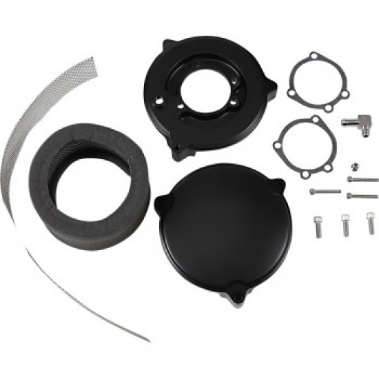 DRAG SPECIALTIES HIGH PERFORMANCE 6 DRAGTRON II AIR CLEANER KIT - BLACK # 1010-2692 DRAG SPECIALTIES HIGH PERFORMANCE 6 DRAGTRON II AIR CLEANER KIT - BLACK # 1010-2692