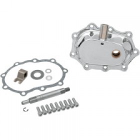 DRAG SPECIALTIES CHROME KICK START COVER # 1105-0041