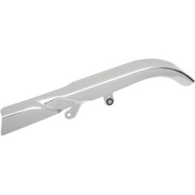 DRAG SPECIALTIES UPPER BELT GUARD - 07-17 FXST/FLST - CHROME # 1202-0063