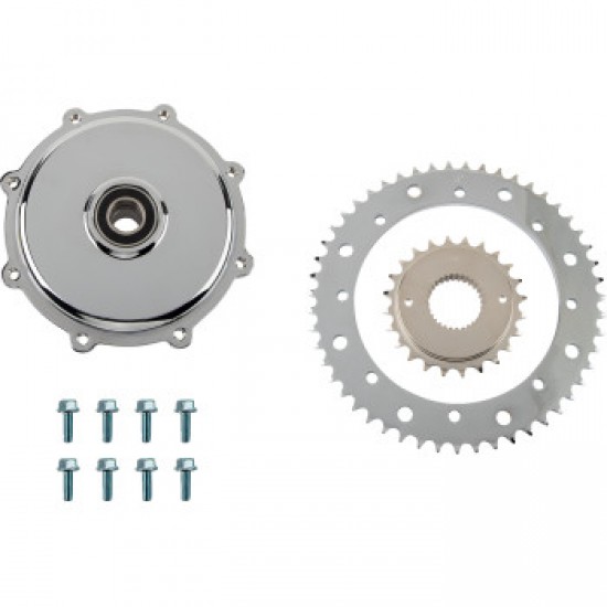 DRAG SPECIALTIES CONVERSION SPROCKET KIT - CHROME - 09-16 # 1210-2662 DRAG SPECIALTIES CONVERSION SPROCKET KIT - CHROME - 09-16 # 1210-2662