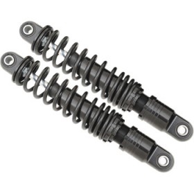 DRAG SPECIALTIES PREMIUM RIDE-HEIGHT ADJUSTABLE SHOCKS - BLACK - STANDARD - 12 # 1310-1206