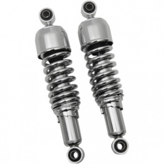 DRAG SPECIALTIES SHOCKS REPLACEMENT SHOCK ABSORBERS - CHROME - 12 # 1310-1304 DRAG SPECIALTIES SHOCKS REPLACEMENT SHOCK ABSORBERS - CHROME - 12 # 1310-1304
