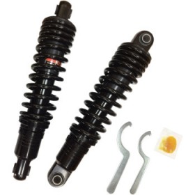 DRAG SPECIALTIES PREMIUM RIDE-HEIGHT ADJUSTABLE SHOCKS - BLACK - HEAVY DUTY - 13 # 1310-1664